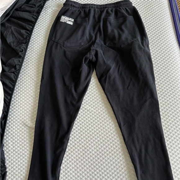 Black alphalete joggers size small - Picture 2 of 2